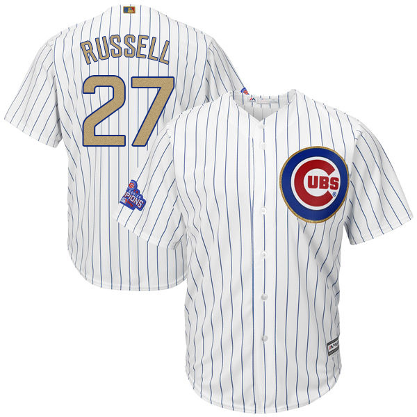 CUBS White 2017 Gold Program Jerseys-036